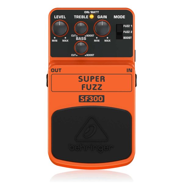 Behringer Super Fuzz SF300 Pedal de Efecto Planet Music Behringer Super Fuzz SF300 Pedal de Efecto Planet Music