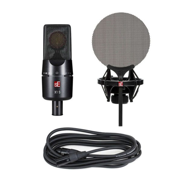SE Electronics X1 S Vocal Pack Micrófono de Condensador con Accesorios Planet Music Beatnik Chile