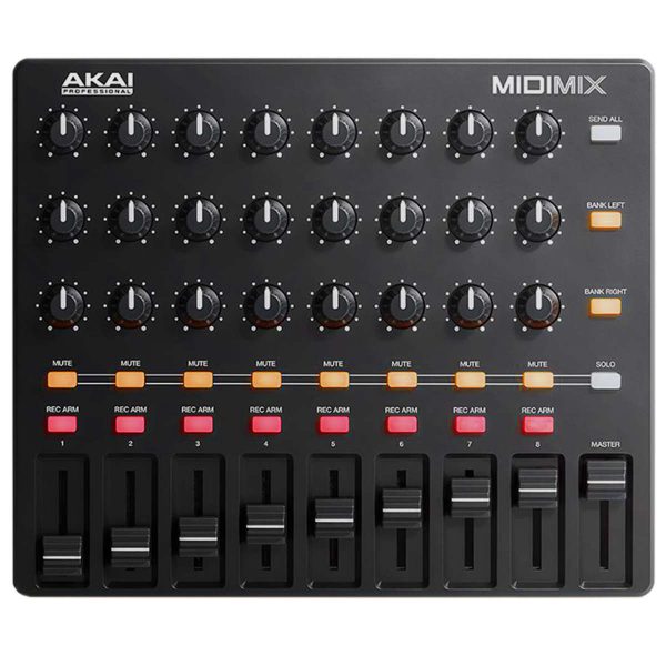 AKAI MIDIMIX Controlador de Superficie MIDI USB Planet Music AKAI MIDIMIX Controlador de Superficie MIDI USB Planet Music