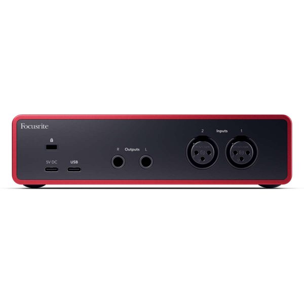 Focusrite Scarlett 2i2 4ta Gen Interfaz de Audio USB 2x2 Planet Music