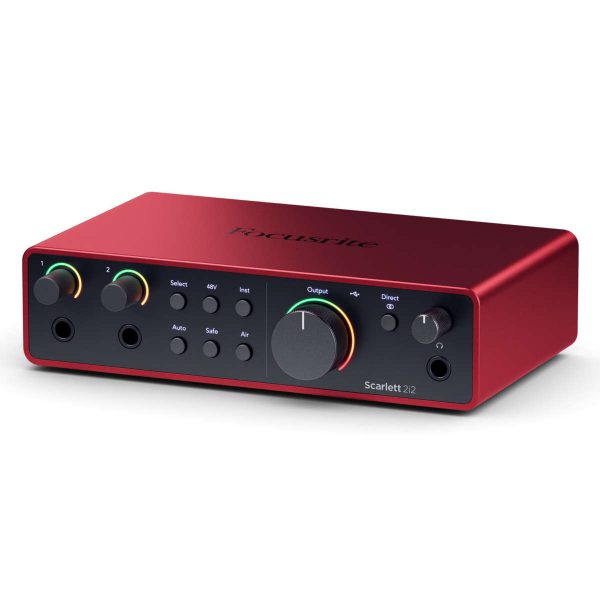 Focusrite Scarlett 2i2 4ta Gen Interfaz de Audio USB 2x2 Planet Music Focusrite Scarlett 2i2 4ta Gen Interfaz de Audio USB 2x2 Planet Music