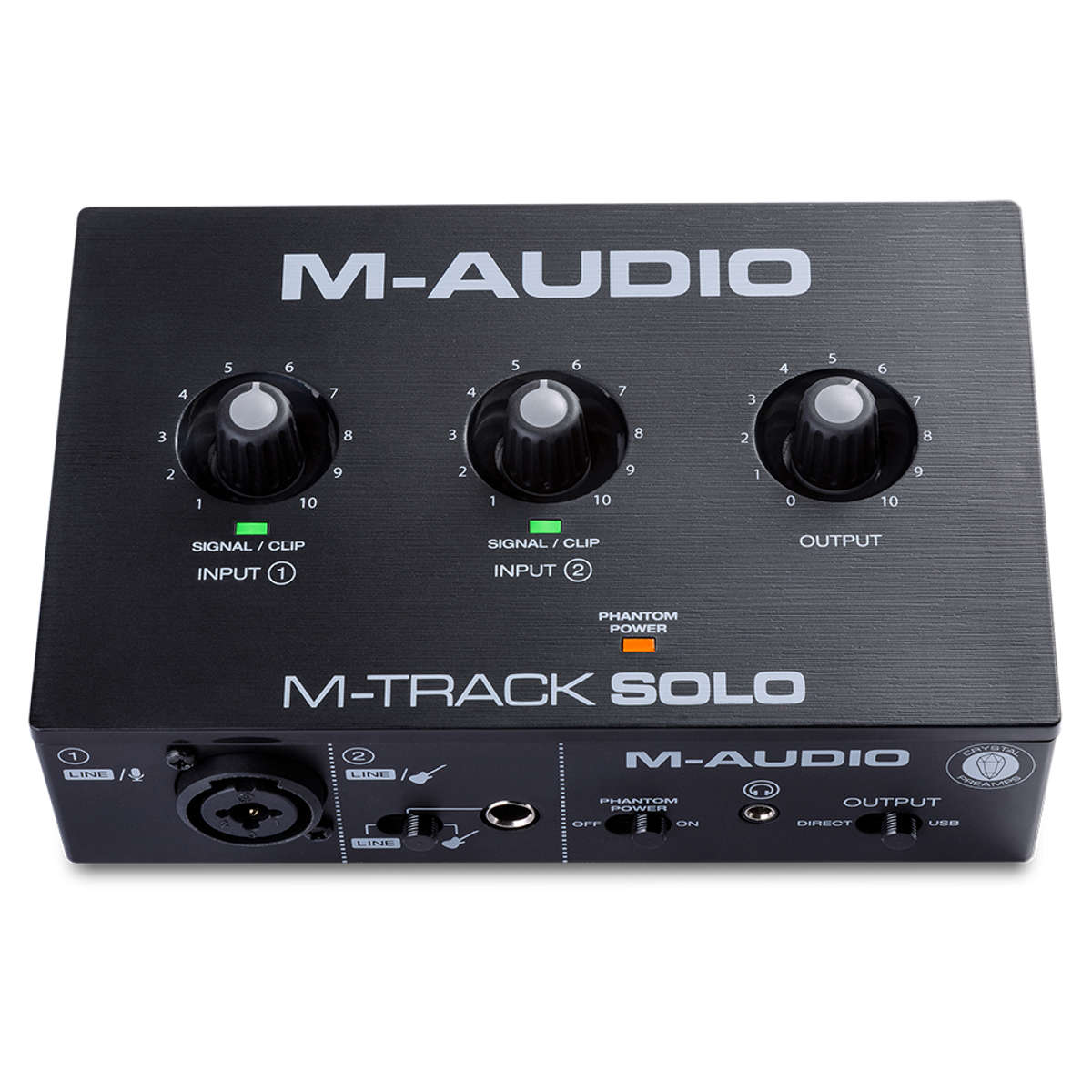 M-Audio M-Track Solo - Interfaz de Audio USB 2x2