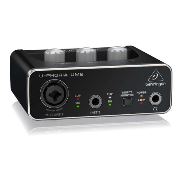 Behringer U-PHORIA UM2 - Interfaz de Audio USB 2x2