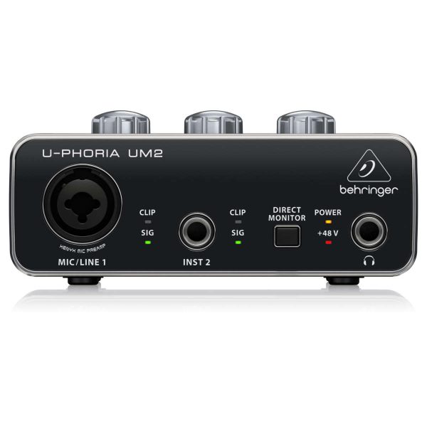 Behringer U-Phoria UM2 Interfaz de Audio USB 2x2 Planet Music Behringer U-Phoria UM2 Interfaz de Audio USB 2x2 Planet Music