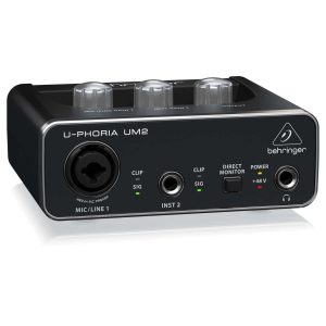 Behringer U-Phoria UM2 Interfaz de Audio USB 2x2 Planet Music