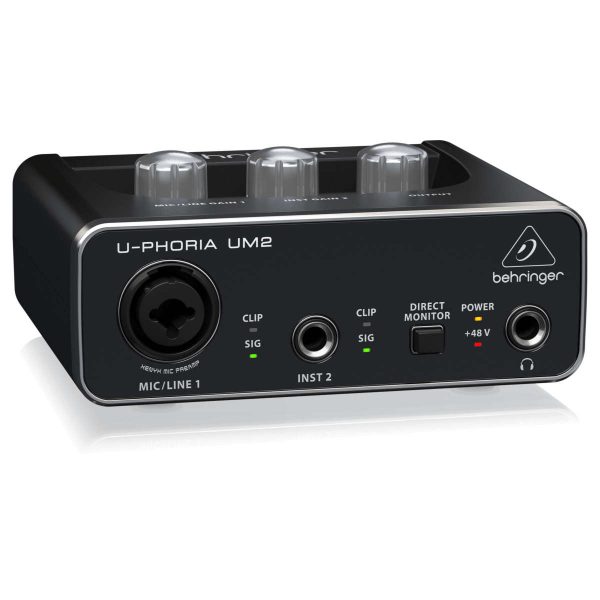 Behringer U-Phoria UM2 Interfaz de Audio USB 2x2 Planet Music Behringer U-Phoria UM2 Interfaz de Audio USB 2x2 Planet Music