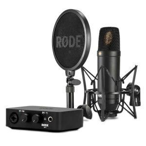 Rode NT1 AI-1 Kit Micrófono de Condensador con Interfaz de Audio USB 1x2 Planet Music Beatnik Chile