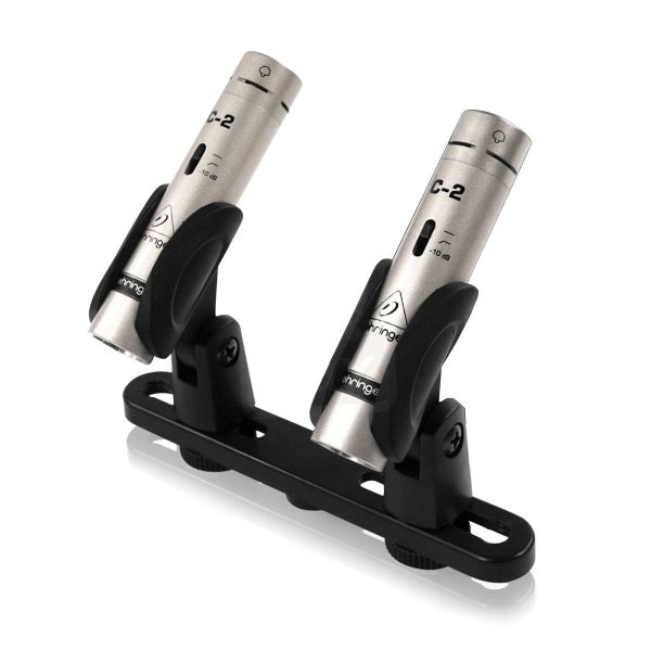 Behringer C-2 Par de Micrófonos de Condensador Cardioide con Diafragma Pequeño Planet Music Behringer C-2 Par de Micrófonos de Condensador Cardioide con Diafragma Pequeño Planet Music