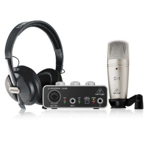 Behringer U-Phoria Studio Pack de Grabacion Planet Music Beatnik Chile