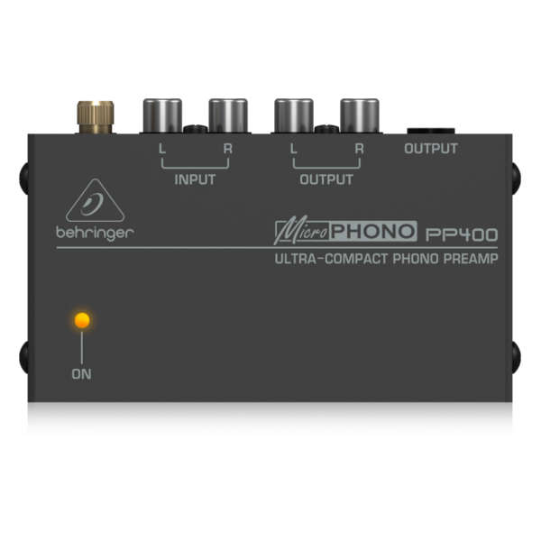 Behringer MicroPHONO PP400 - Preamplificador de Tornamesa