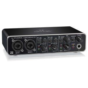 Behringer U-Phoria UMC204HD Interfaz de Audio USB 2x4 con MIDI IO Planet Music