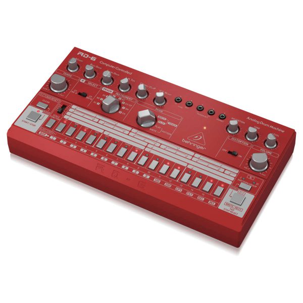 Behringer RD-6-RD Drum Machine Analoga Roja