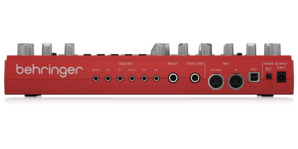 Behringer RD-6-RD Drum Machine Analoga Roja