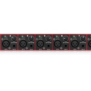 Behringer ADA8200 Interfaz de Audio y Preamplificador de 8 Canales ADAT Planet Music