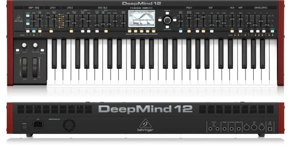 Behringer Deepmind 12 Sintetizador Análogo Planet Music