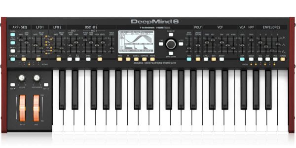 Behringer Deepmind 6 Sintetizador Análogo Planet Music Behringer Deepmind 6 Sintetizador Análogo Planet Music