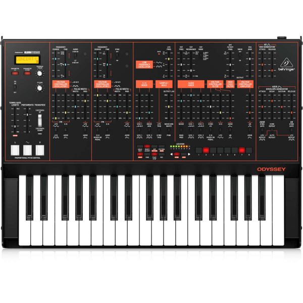 Behringer Odyssey Sintetizador Análogo de 37 Teclas Planet Music