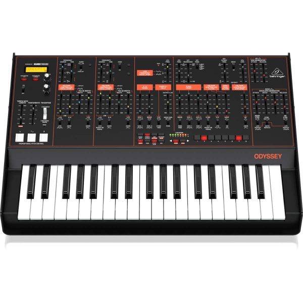 Behringer Odyssey Sintetizador Análogo de 37 Teclas Planet Music