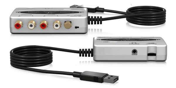 Behringer U-Phono UFO202 Interfaz de Audio con Entrada para Tornamesas Planet Music Behringer U-Phono UFO202 Interfaz de Audio con Entrada para Tornamesas Planet Music