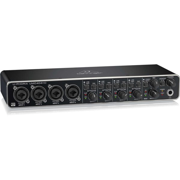 Behringer U-Phoria UMC404HD Interfaz USB 4x4 Planet Music 1200x1200