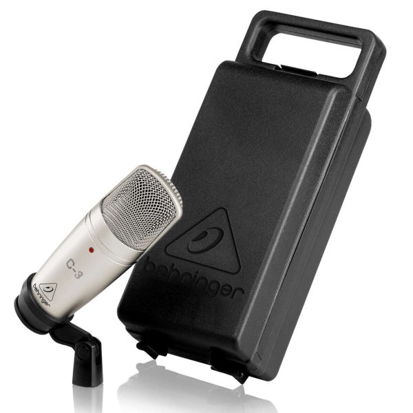 Behringer C-3 Micrófono de Condensador de Estudio Multipatrón Planet Music Behringer C-3 Micrófono de Condensador de Estudio Multipatrón Planet Music