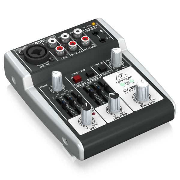 Behringer 302USB - Mixer USB con Interfaz de Audio Planet Music