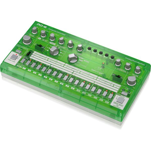 Behringer RD-6-LM Drum Machine Analoga Verde Planet Music Behringer RD-6-LM Drum Machine Analoga Verde Planet Music
