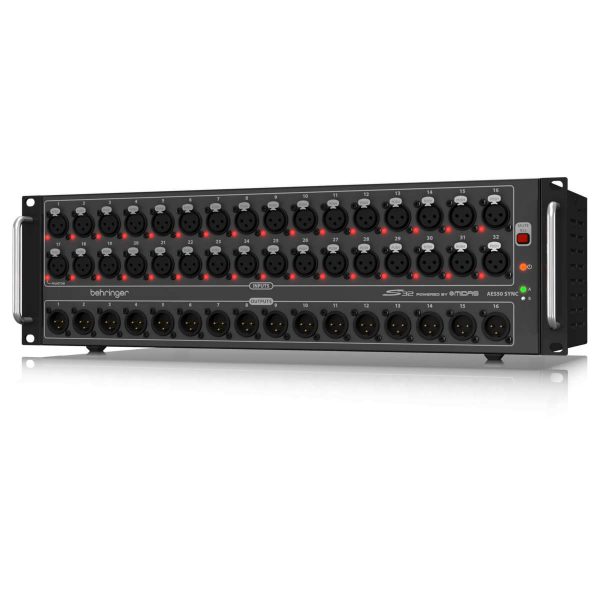 Behringer S32 - Stagebox Digital de 32 Canales Planet Music Behringer S32 - Stagebox Digital de 32 Canales Planet Music