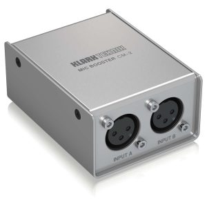 Klark Teknik Mic Booster CM-2 Preamplificador de Micrófono en Linea Doble Planet Music