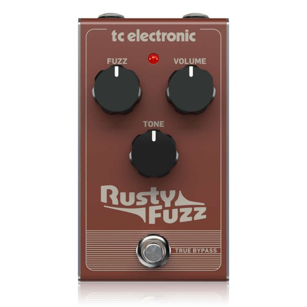 TC Electronic Rusty Fuzz Pedal de Guitarra Análogo