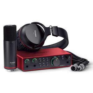 Focusrite Scarlett 2i2 Studio 4ta Gen Pack de Grabación Planet Music