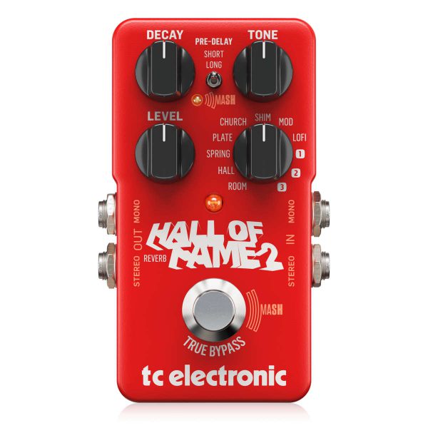 TC Electronic Hall of Fame 2 Reverb Pedal de Guitarra Planet Music TC Electronic Hall of Fame 2 Reverb Pedal de Guitarra Planet Music
