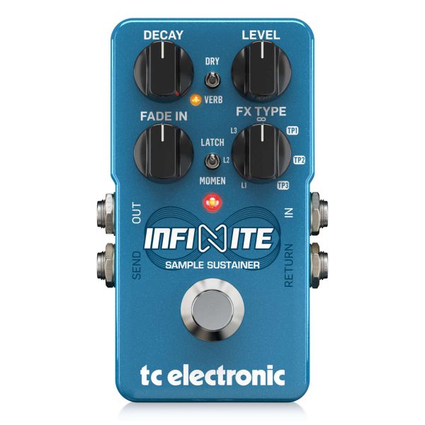 TC Electronic Infinite Sample Sustainer Pedal de Guitarra Planet Music