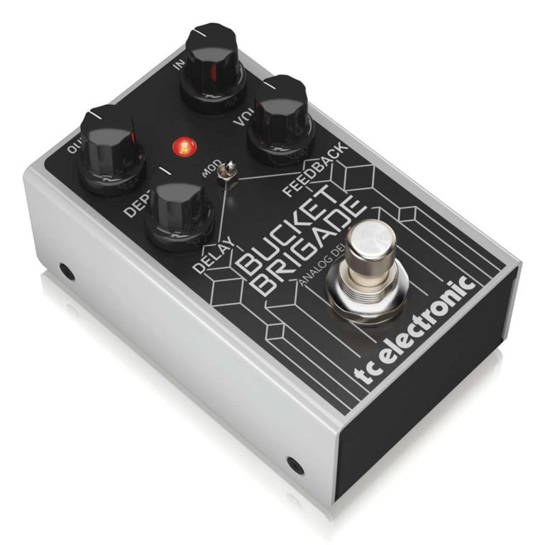 Pédale D'effet TC Electronic BUCKET BRIGADE - Delay Analogique Vintage 600ms