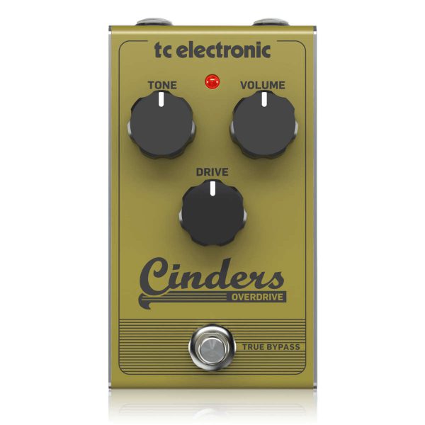 TC Electronic Cinders Overdrive Pedal de Guitarra Planet Music TC Electronic Cinders Overdrive Pedal de Guitarra Planet Music
