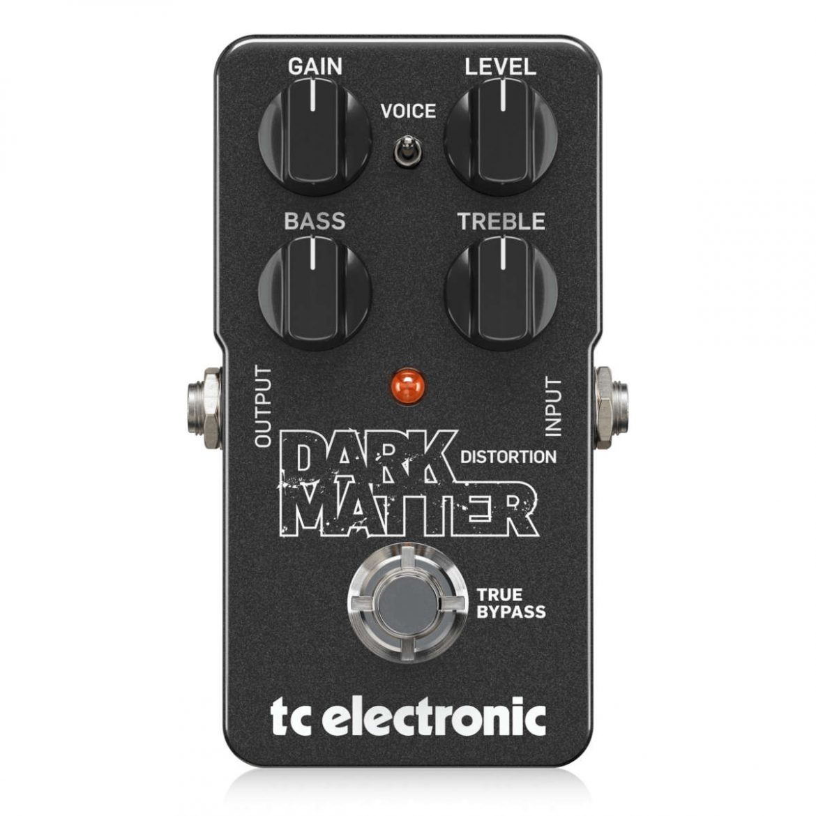 TC Electronic Dark Matter Distortion Pedal de Guitarra Análogo