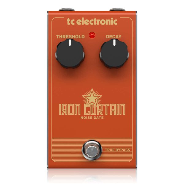 TC Electronic Iron Curtain Noise Gate Pedal de Guitarra Planet Music TC Electronic Iron Curtain Noise Gate Pedal de Guitarra Planet Music