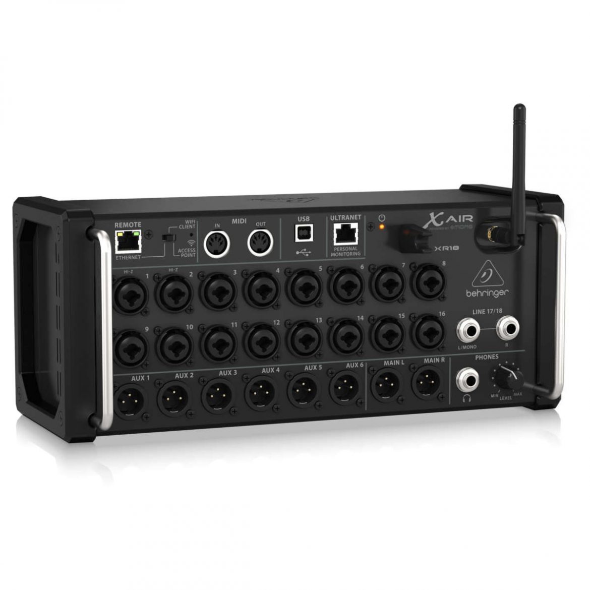Behringer X Air XR18 Mixer Digital en formato Rack