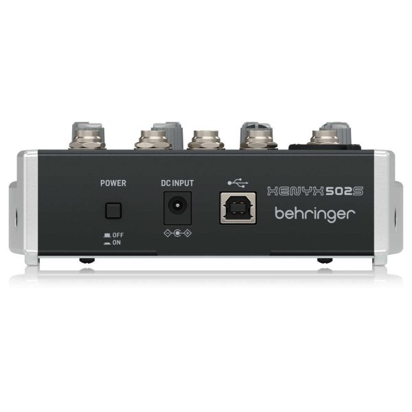 Behringer Xenyx 502S Mixer USB con Interfaz de Audio Planet Music