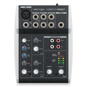 Behringer Xenyx 502S Mixer USB con Interfaz de Audio Planet Music