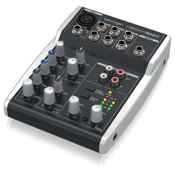 Behringer Xenyx 502S Mixer USB con Interfaz de Audio Planet Music