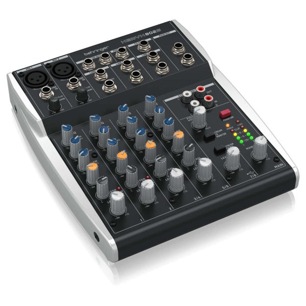 Behringer Xenyx 802S Mixer USB con Interfaz de Audio Planet Music