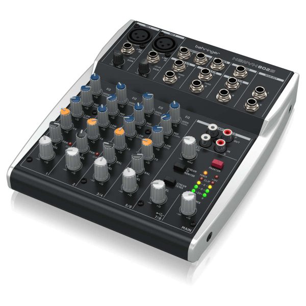 Behringer Xenyx 802S Mixer USB con Interfaz de Audio Planet Music