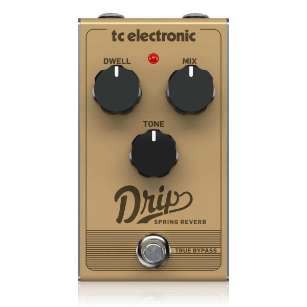 TC Electronic Drip Spring Reverb Pedal de Guitarra Planet Music TC Electronic Drip Spring Reverb Pedal de Guitarra Planet Music