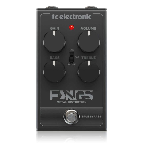 TC Electronic Fangs Metal Distortion Pedal de Guitarra Planet Music