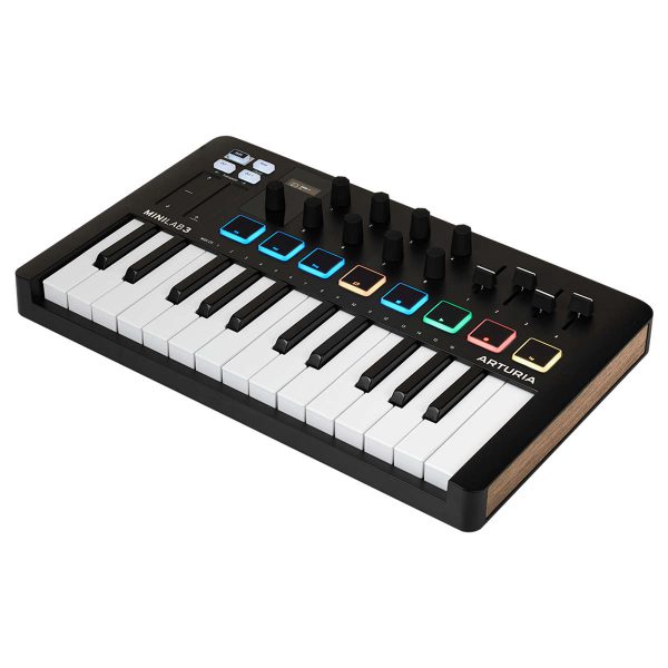 Arturia Minilab 3 Black Controlador MIDI de 25 Teclas Planet Music Arturia Minilab 3 Black Controlador MIDI de 25 Teclas Planet Music