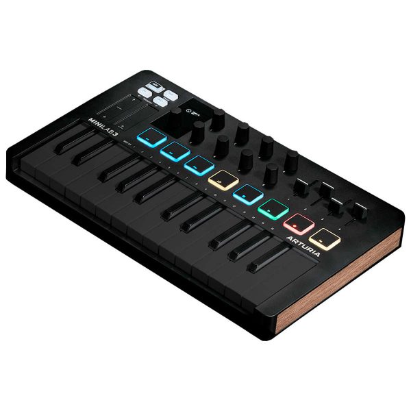 Arturia Minilab 3 Deep Black Controlador MIDI de 25 Teclas Planet Music Arturia Minilab 3 Deep Black Controlador MIDI de 25 Teclas Planet Music