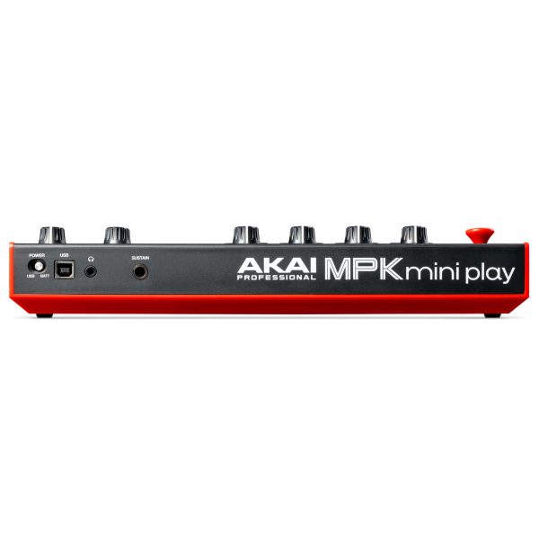AKAI Professional MPK Mini Play MK3 Controlador MIDI de 25 Teclas con Sonidos Integrados y Parlante Planet Music AKAI Professional MPK Mini Play MK3 Controlador MIDI de 25 Teclas con Sonidos Integrados y Parlante Planet Music