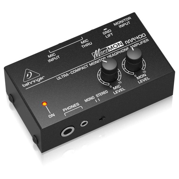 Behringer MA400 Amplificador de Audífonos con Monitoreo Planet Music Behringer MA400 Amplificador de Audífonos con Monitoreo Planet Music
