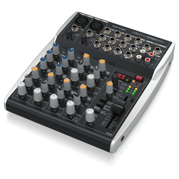 Behringer Xenyx 1002SFX Mixer Anàlogo con Interfaz de Audio USB y FX
